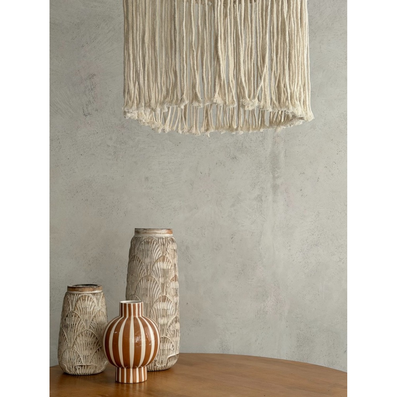 Φωτιστικό διάτρητο με πλέξη