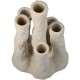 Βάζο Ασύμμετρο Εκρού 14x11.6x26cm