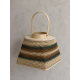 Φανάρι Πλεκτό Πολύχρωμο 25x25x21cm