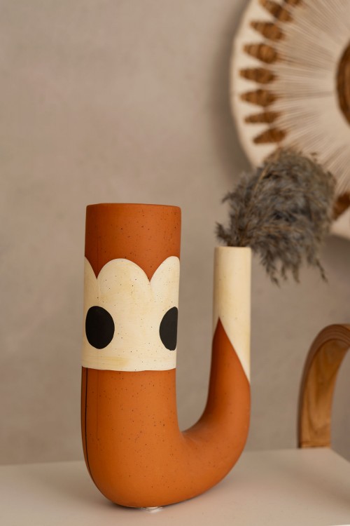 Βάζο Terracotta Mix 15.8x6.9x22cm