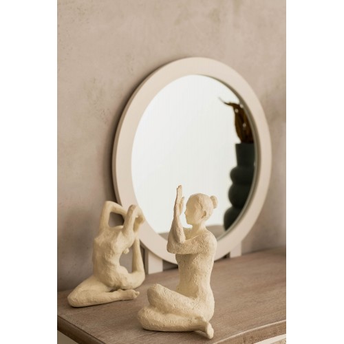 Διακοσμητική Φιγούρα Yoga Pose Ivory 18.4x15x24cm