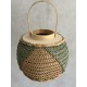 Φανάρι Πλεκτό Πολύχρωμο  21x21x17cm