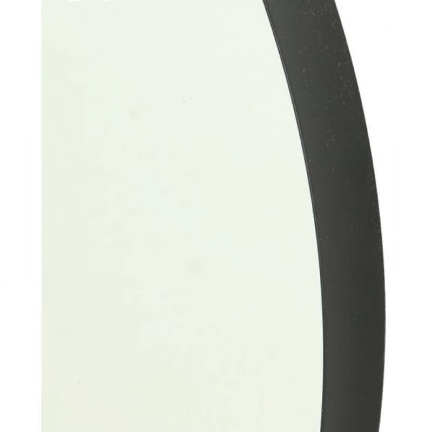 Στρόγγυλος Καθρέπτης Μεταλλικος Μαύρος 30x4x50.5cm