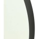 Στρόγγυλος Καθρέπτης Μεταλλικος Μαύρος 30x4x50.5cm