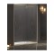 Καμπίνα τοίχο σε τοίχο ματ χρυσό EFE 400 Clear Glass H1900 KARAG