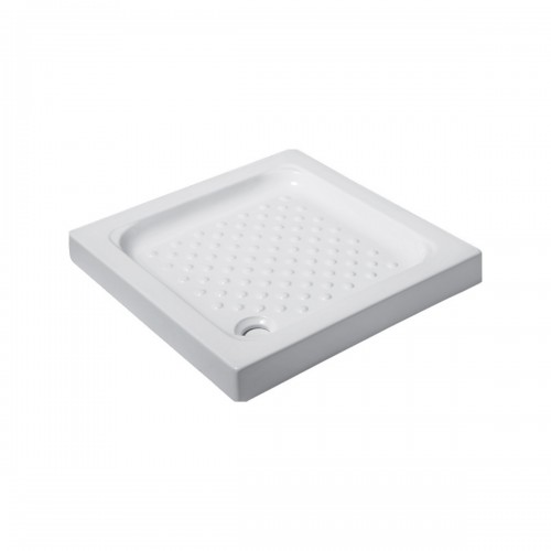 Ντουζιέρα τετράγωνη πορσελάνης PORCELAIN KARAG 80x80x9cm